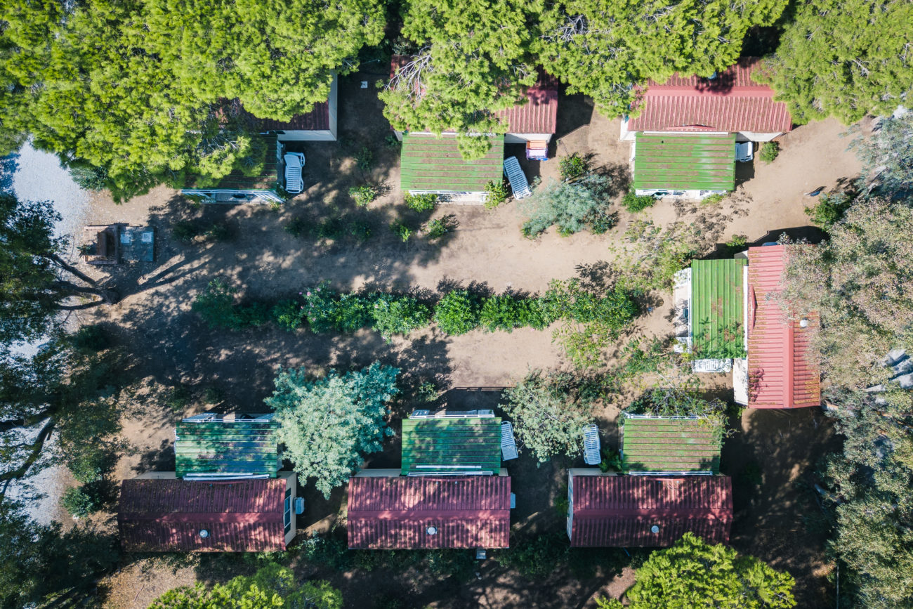 Gradisca 4 posti disposizione dall'alto