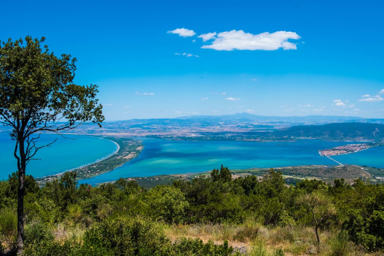 La Giannella tra il Tirreno e la Laguna di Orbetello